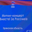 Митинг-концерт «Вместе! За Россию!» проходит в Брянске - Газета Вперёд