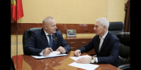Встречу с депутатом Госдумы Олегом Матыциным провел спикер Брянской облдумы Валентин Суббот - Газета Вперёд