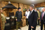 Губернатор Брянской области посетил военнослужащих в одном из приграничных районов
