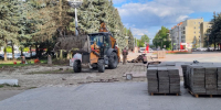 К благоустройству площади Октябрьской революции приступили в Брянске - Газета Вперёд