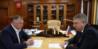 Губернатор Александр Богомаз провел рабочую встречу с заместителем Председателя Правительства Маратом Хуснуллиным - Газета Вперёд