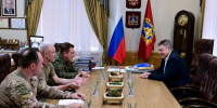 Глава Брянщины встретился с заместителем командующего группировкой «Север» - Газета Вперёд