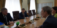 Глава Брянщины провел рабочую встречу с членом Центрального избиркома РФ Николаем Левичевым - Газета Вперёд