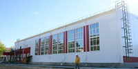 В брянской Унече продолжается строительство СОКа с бассейном - Газета Вперёд