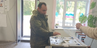 Проголосовал участник СВО  Александр Афанасенко - Газета Вперёд