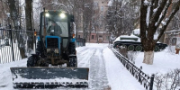 В Брянске продолжается уборка города от снега - Газета Вперёд