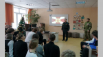 В рамках акции «Дни Росгвардии» офицеры ведомства встретились со школьниками