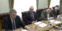 Александр Богомаз провел встречу с генеральным директором АО «Газпром энергосбыт Тюмень» - Газета Вперёд